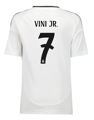 VINI JR #7 Real Madrid 24/25 Kid's Home Shirt and Shorts