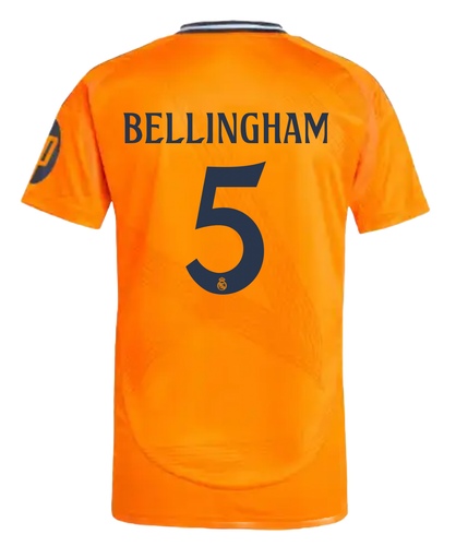 BELLINGHAM #5 Real Madrid 24/25 Stadium Men's Away Shirt