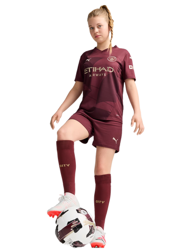 HAALAND #9 Manchester City 24/25 Kid's Third Shirt and Shorts - Man City Font