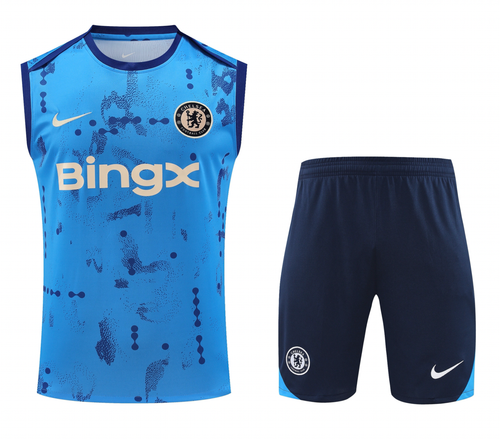Chelsea 24/25 Men's Blue Pre-Match Training Tank Top