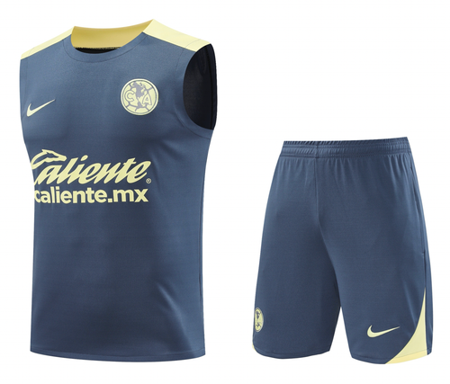 CF América 24/25 Men's Blue-Gray Training Tank Top