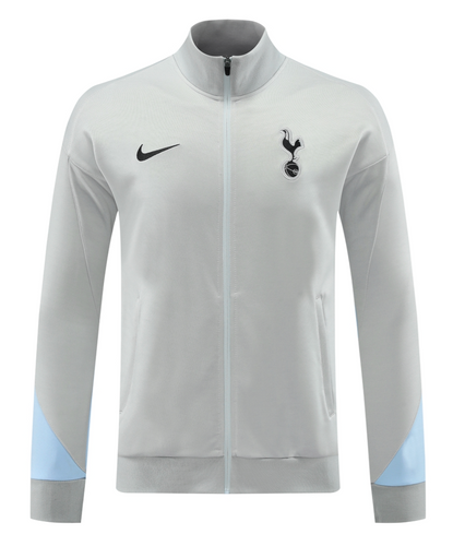 Tottenham 24/25 Men's Gray Long Zip Jacket