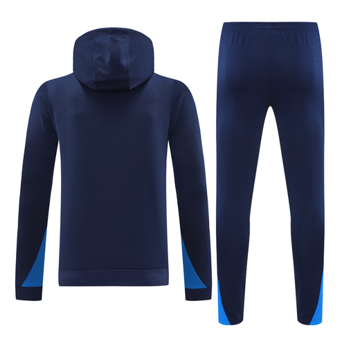 Chelsea 24/25 Men's Navy Hoodie Tracksuit