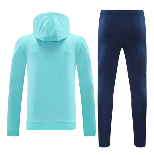 Real Madrid 24/25 Men's Turquoise Hoodie Tracksuit