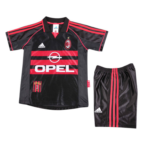 AC Milan 98/99 Kid's Third Retro Mini-Kit