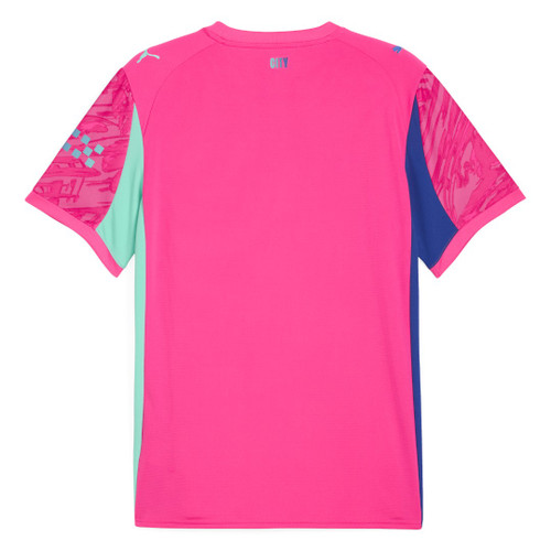 Manchester City 25/26 Kid's Pink Goalkeeper Mini-Kit