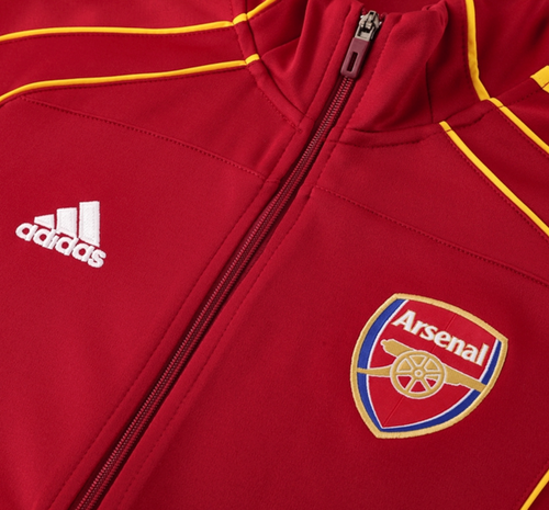 Arsenal 25/26 Men's Red Long Zip Jacket