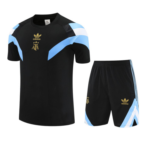 Argentina 2025 Men's Black Training Shirt