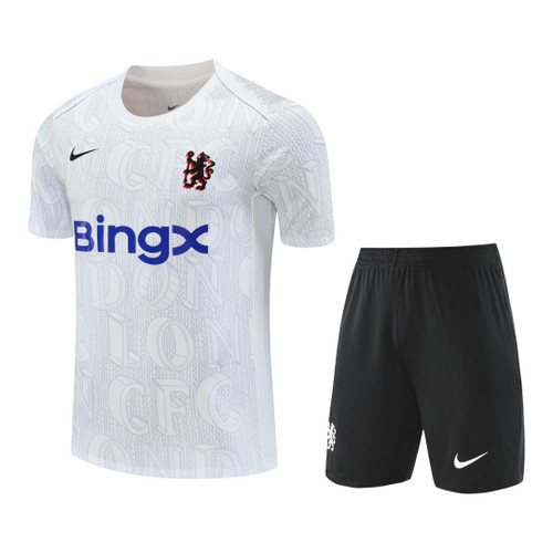 Chelsea 25/26 Men's White Pre-Match Shirt