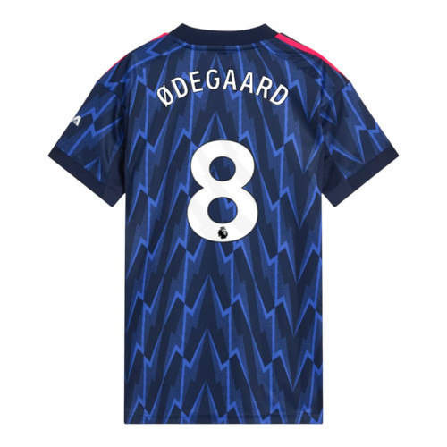 ØDEGAARD #8 Arsenal 25/26 Women's Away Shirt - PL Font