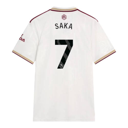 SAKA #7 Arsenal 25/26 Stadium Men's Third Shirt - PL Font