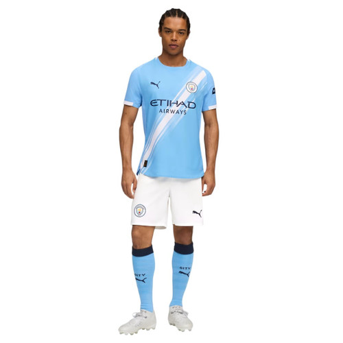 HAALAND #9 Manchester City 25/26 Authentic Men's Home Shirt - City Font