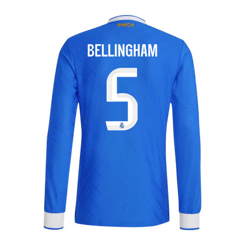 BELLINGHAM #5 Real Madrid 25/26 Men's Third Long Sleeve Shirt