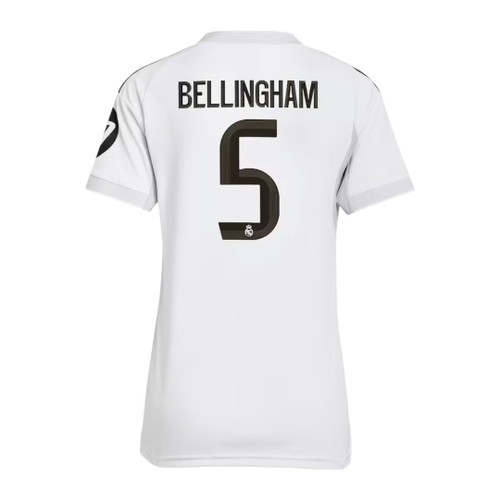BELLINGHAM #5 Real Madrid 25/26 Women's Home Shirt