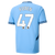 FODEN #47 Manchester City 24/25 Stadium Men's Home Shirt - PL Font