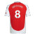 ØDEGAARD #8 Arsenal 24/25 Kid's Home Shirt and Shorts - PL Font
