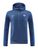 Inter Milan 24/25 Men's Blue Long Zip Hoodie