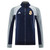Real Madrid 25/26 Men's Navy-Gray Long Zip Jacket
