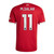 M.SALAH #11 Liverpool 25/26 Stadium Men's Home Shirt - PL Font