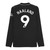 HAALAND #9 Manchester City 25/26 Men's Away Long Sleeve Shirt - PL Font