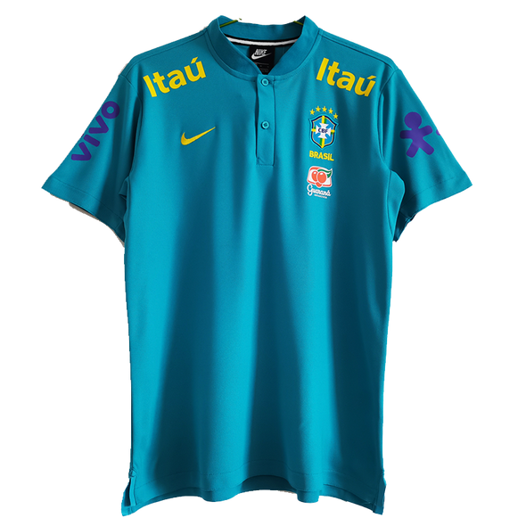 Brazil 2021 Men's Core Polo Retro Shirt