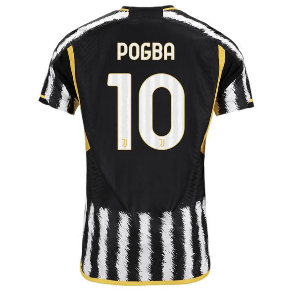 POGBA #10 Juventus 23/24 Authentic Men's Home Shirt