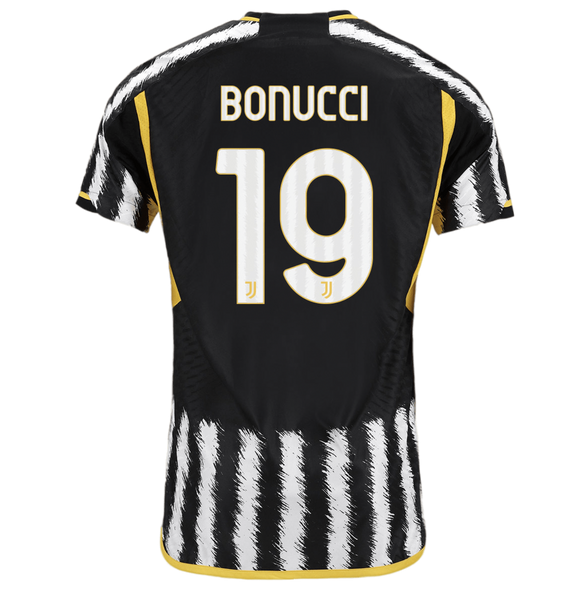 BONUCCI #19 Juventus 23/24 Authentic Men's Home Shirt