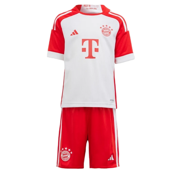 Bayern Munich 23/24 Kid's Home Shirt and Shorts