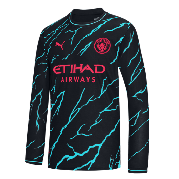 Manchester City 23/24 Men's Third Long Sleeve Shirt