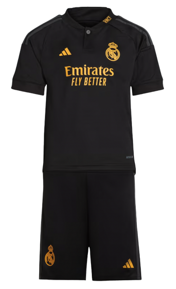 Real Madrid 23/24 Kid's Third Shirt and Shorts