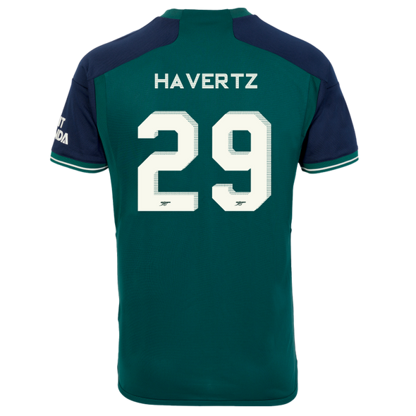 HAVERTZ #29 Arsenal 23/24 Stadium Men's Third Shirt - Arsenal Font