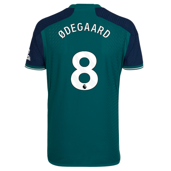 ØDEGAARD #8 Arsenal 23/24 Authentic Men's Third Shirt - PL Font