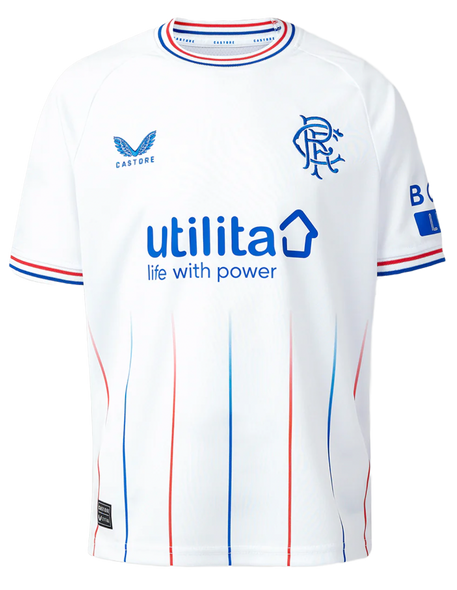 Rangers 23/24 Kid's Away Shirt and Shorts