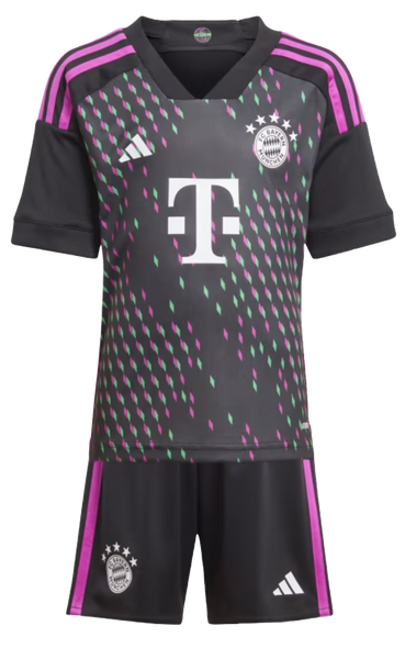 Bayern Munich 23/24 Kid's Away Shirt and Shorts