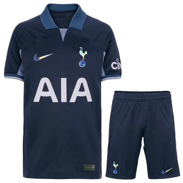 Tottenham 23/24 Kid's Away Shirt and Shorts