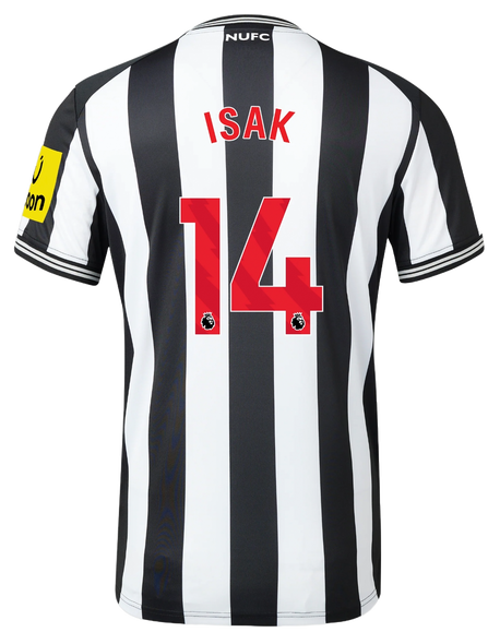 ISAK #14 Newcastle United 23/24 Stadium Men's Home Shirt - PL Font