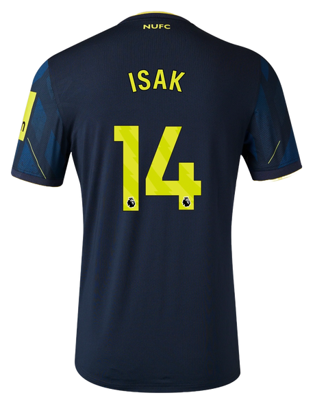 ISAK #14 Newcastle United 23/24 Stadium Men's Third Shirt - PL Font