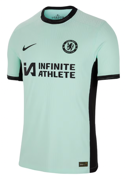 PALMER #20 Chelsea 23/24 Authentic Men's Third Shirt - Chelsea Font