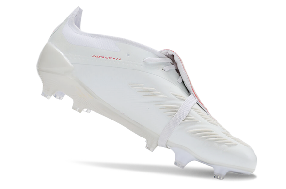 Adidas Predator Elite FG Fold-Over Tongue - White/Red