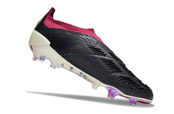 Adidas Predator 30 Elite FG Laceless- Black/White