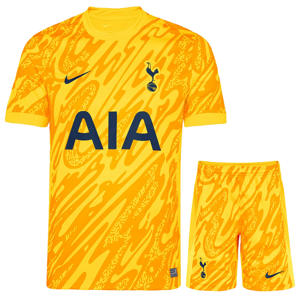 Tottenham 24/25 Kid's Home Goalkeeper Shirt and Shorts
