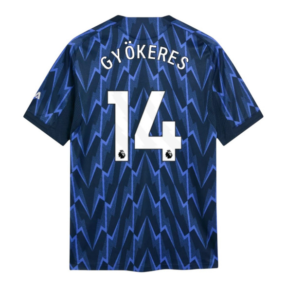 GYÖKERES #14 Arsenal 25/26 Men's Away Long Sleeve Shirt - PL