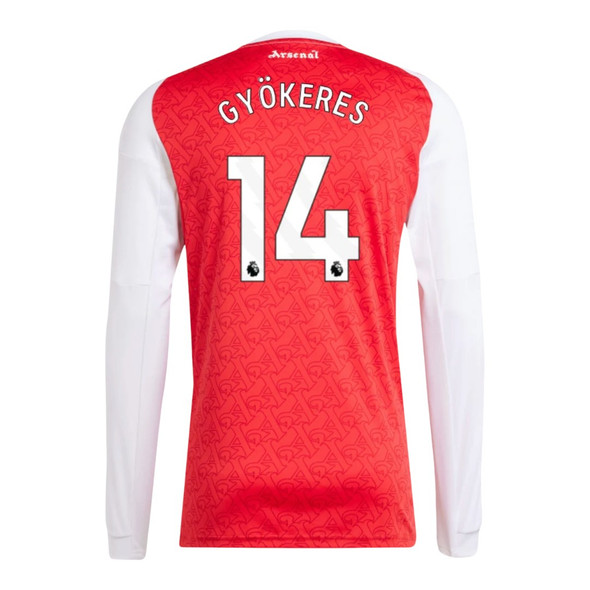 GYÖKERES #14 Arsenal 25/26 Men's Away Long Sleeve Shirt - PL