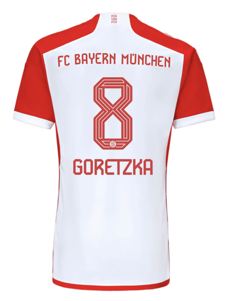GORETZKA #8 Bayern Munich 23/24 Stadium Men's Home Shirt