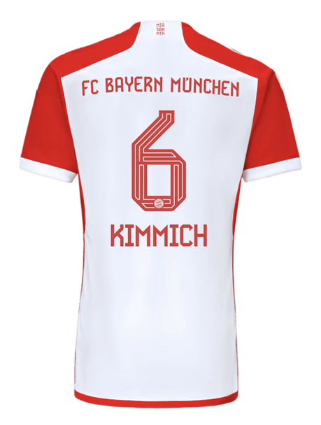 KIMMICH #6 Bayern Munich 23/24 Stadium Men's Home Shirt