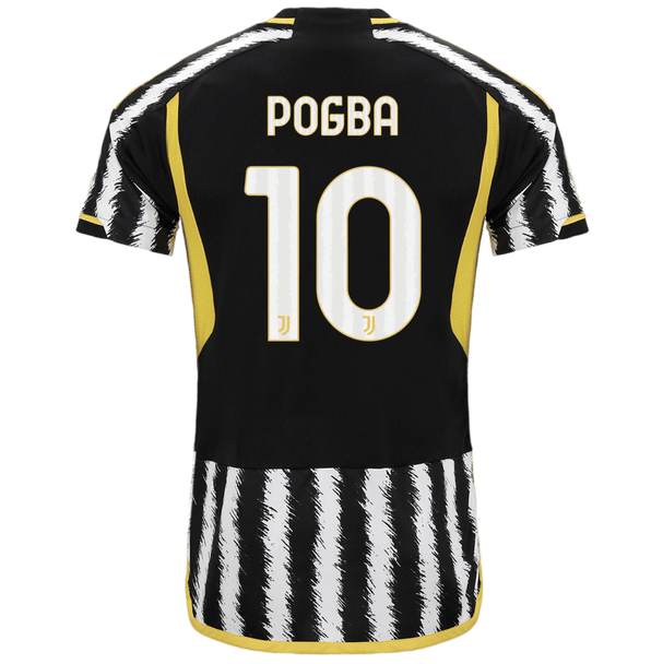 POGBA #10 Juventus 23/24 Stadium Men's Home Shirt