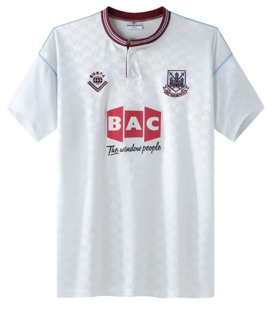 West Ham United 89/91 Men's Away Retro Shirt