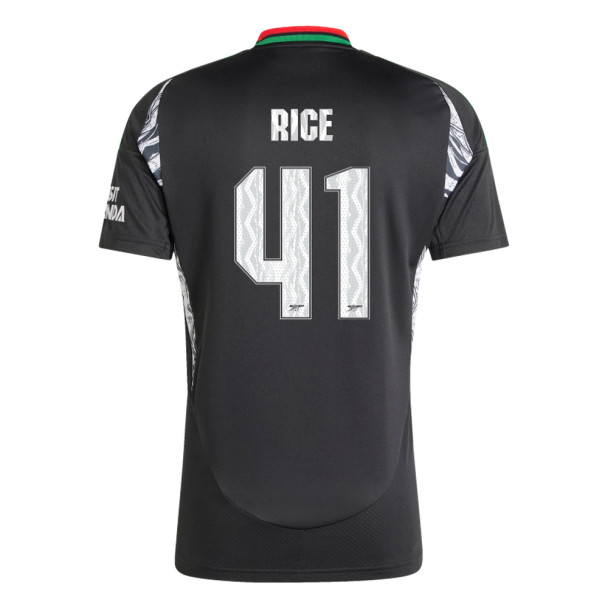 RICE #41 Arsenal 24/25 Stadium Men's Away Shirt - Arsenal Font