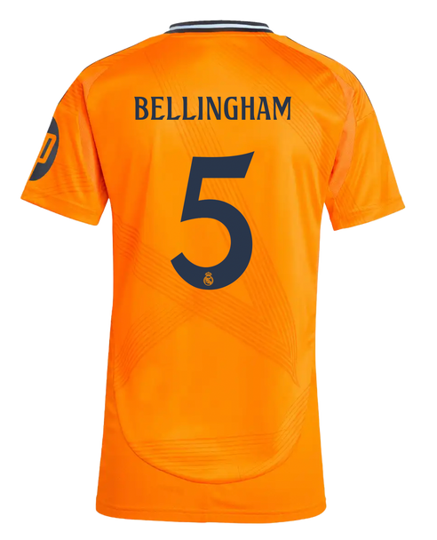 BELLINGHAM #5 Real Madrid 24/25 Women's Away Shirt