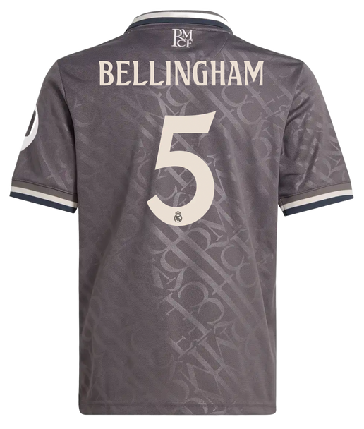 BELLINGHAM #5 Real Madrid 24/25 Kid's Third Shirt and Shorts
